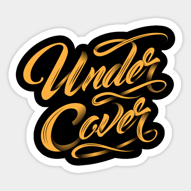 Undercover Sticker by aptino.prt@gmail.com